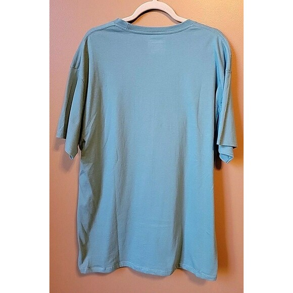 NWT Champion Desert Cactus Moon Short Sleeve T-Shirt Aqua Tonic Men | XL - Picture 2 of 11